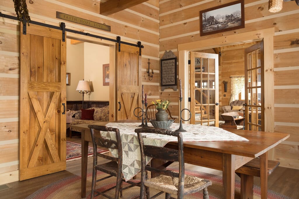 Rustic Farmhouse Dining Room
