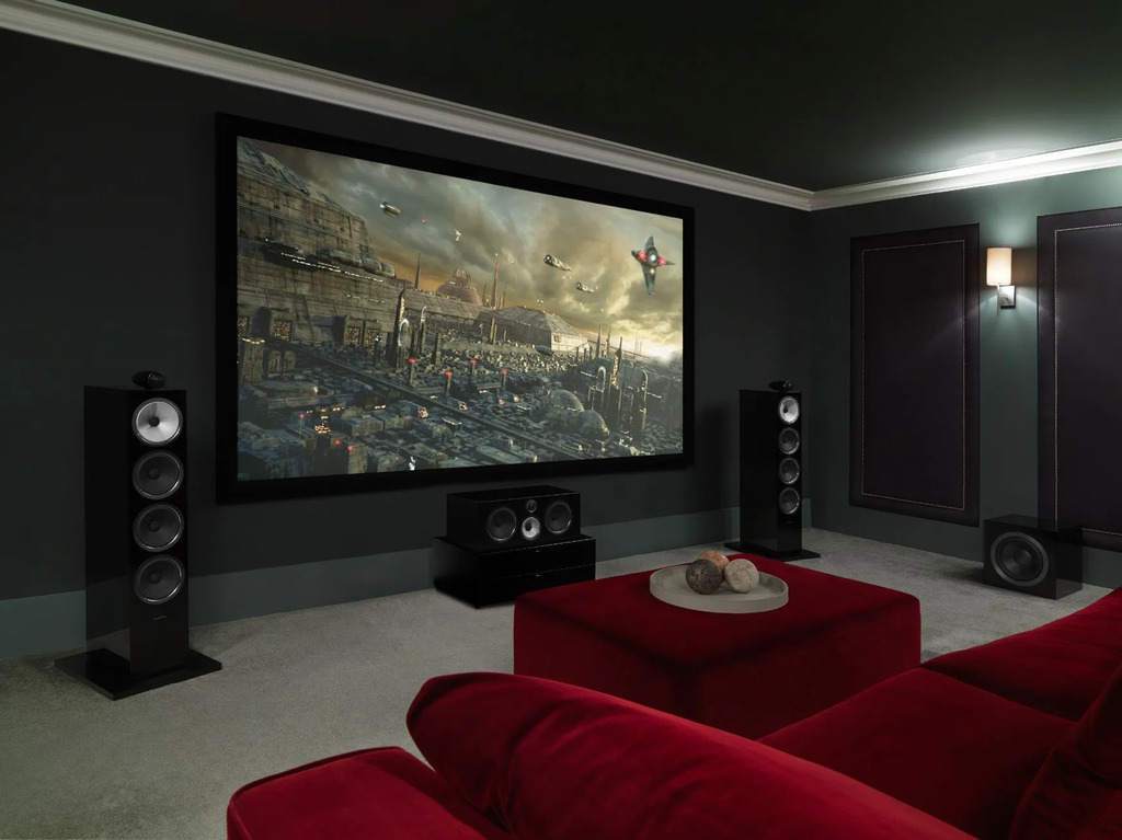 Audio setup for home theatre