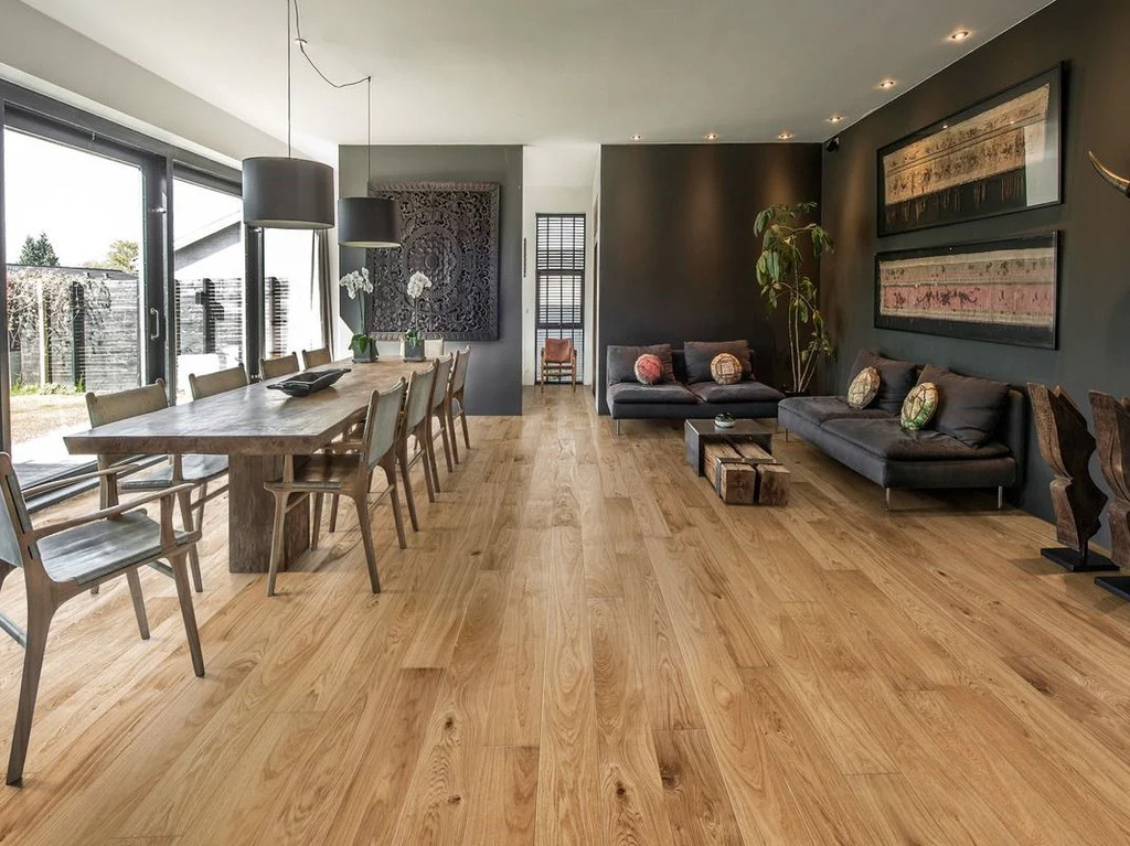 Engineered wood flooring