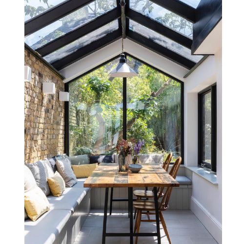 Breakfast nook sunroom