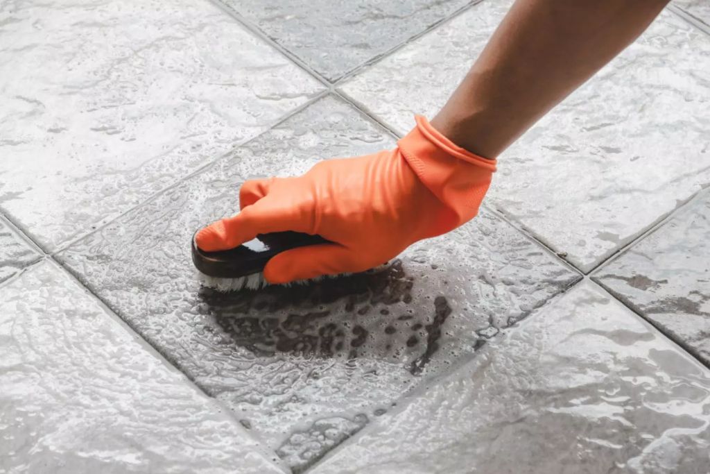 How to Clean Floor Tile Grout