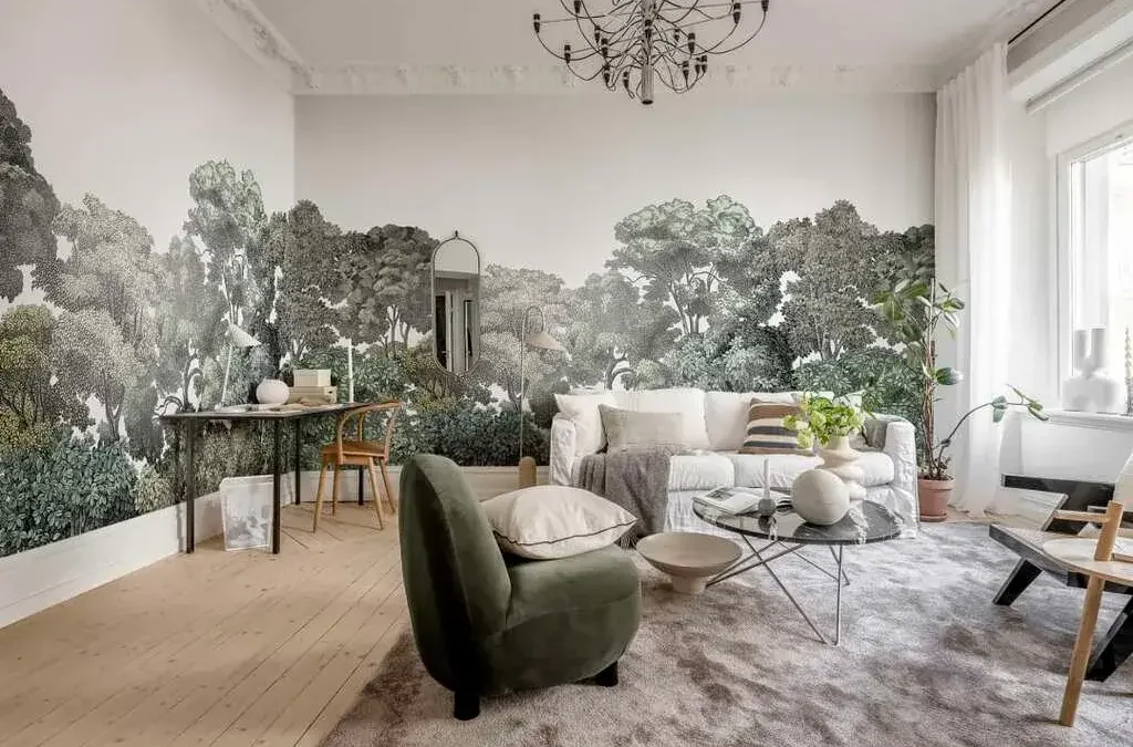 How Wallpaper Murals Are Reshaping Interior Architectural Design