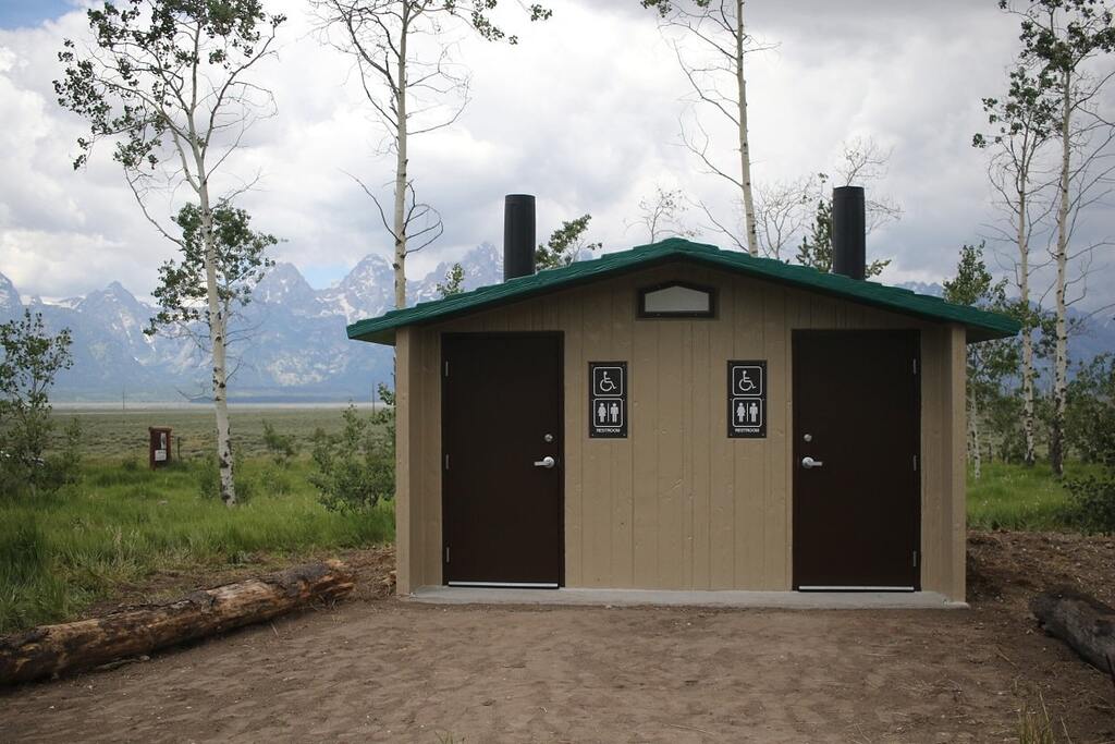 Vault toilets 