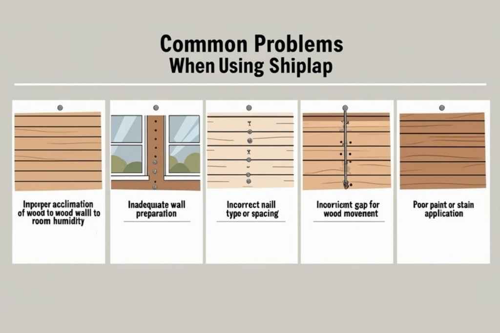 Common Problems When Using Shiplap
