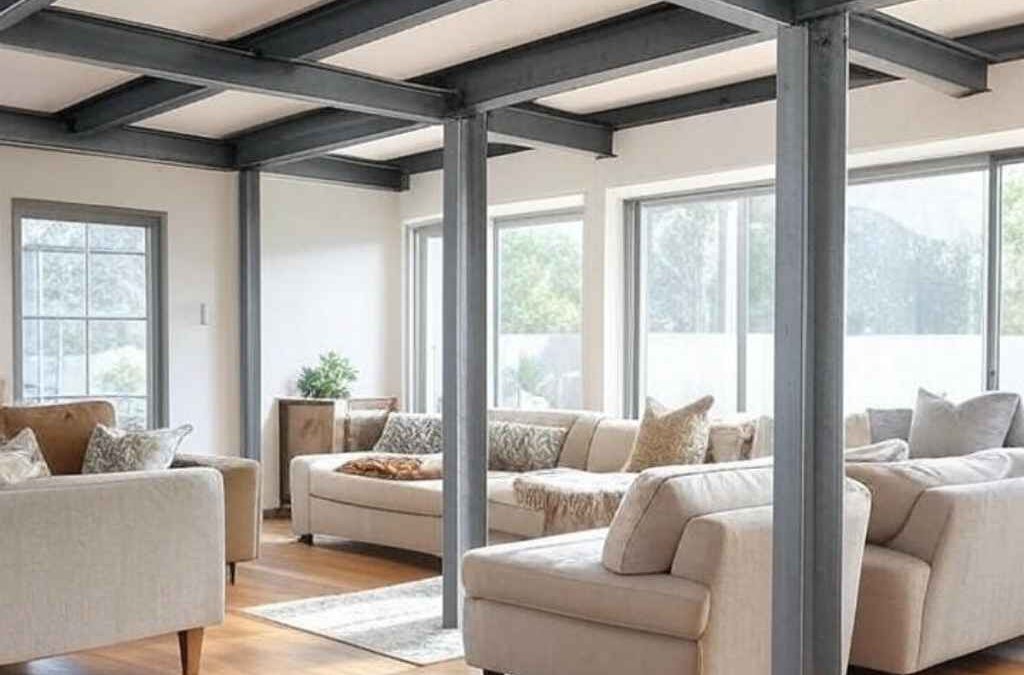 How Architects Integrate Steel Beams into Open-Plan Home Designs