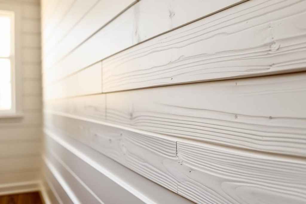 perfectly installed shiplap