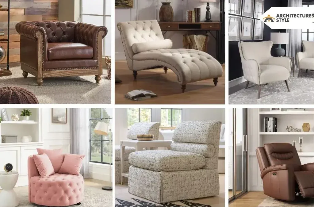 30 Different Types of Chairs for Every Room with Pictures