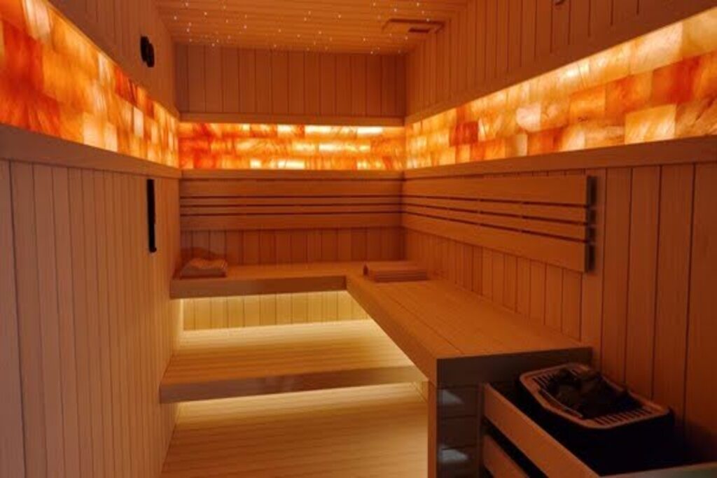 Lighting in saunas