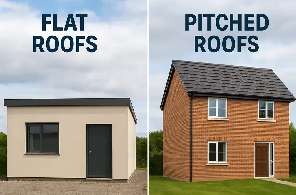 Flat Roofs vs Pitched Roofs: Pros and Cons